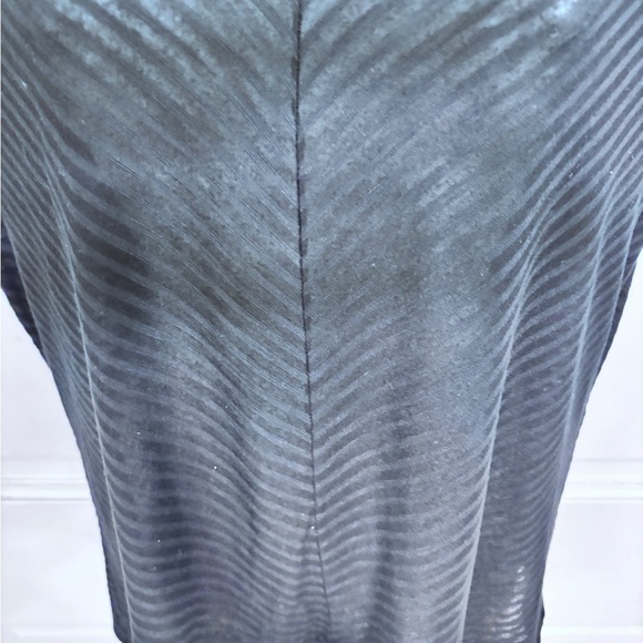 Ralph Lauren Black Sheer V Neck Pullover Top New With Tags Sz Lg - Picture 5 of 10